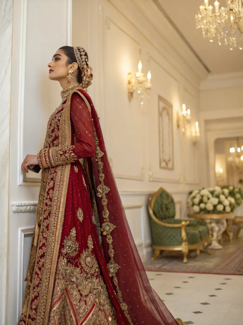 A vibrant Indian wedding ceremony with traditional attire, intricate henna designs, and colorful decor, reflecting Divine Luxury Events' specialization in Indian weddings.